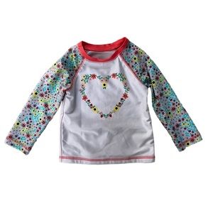 KIDS BABY RASHGUARD SWIM TOP SIZE 18 MONTHS